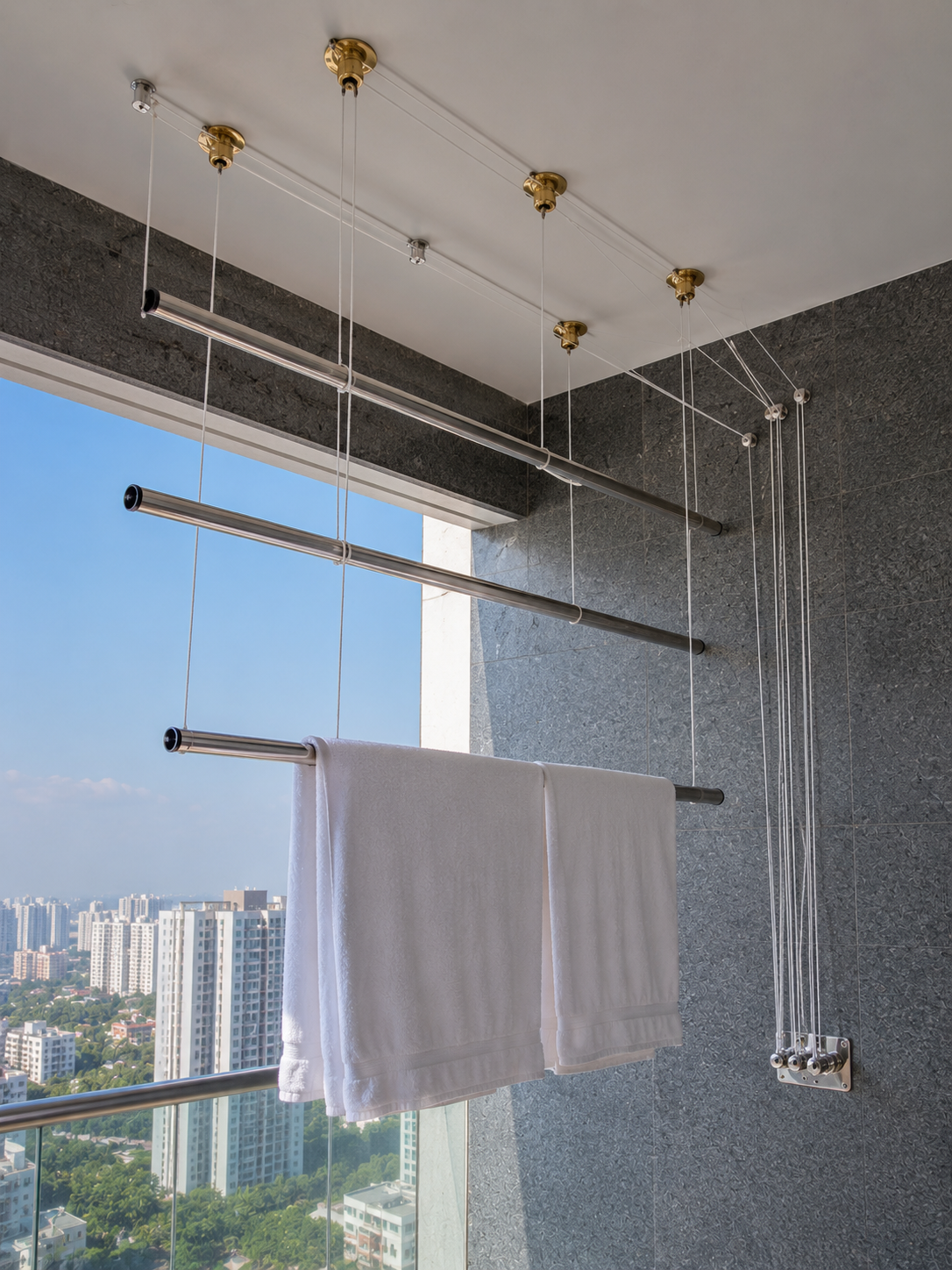 Balcony Cloth Drying Hangers