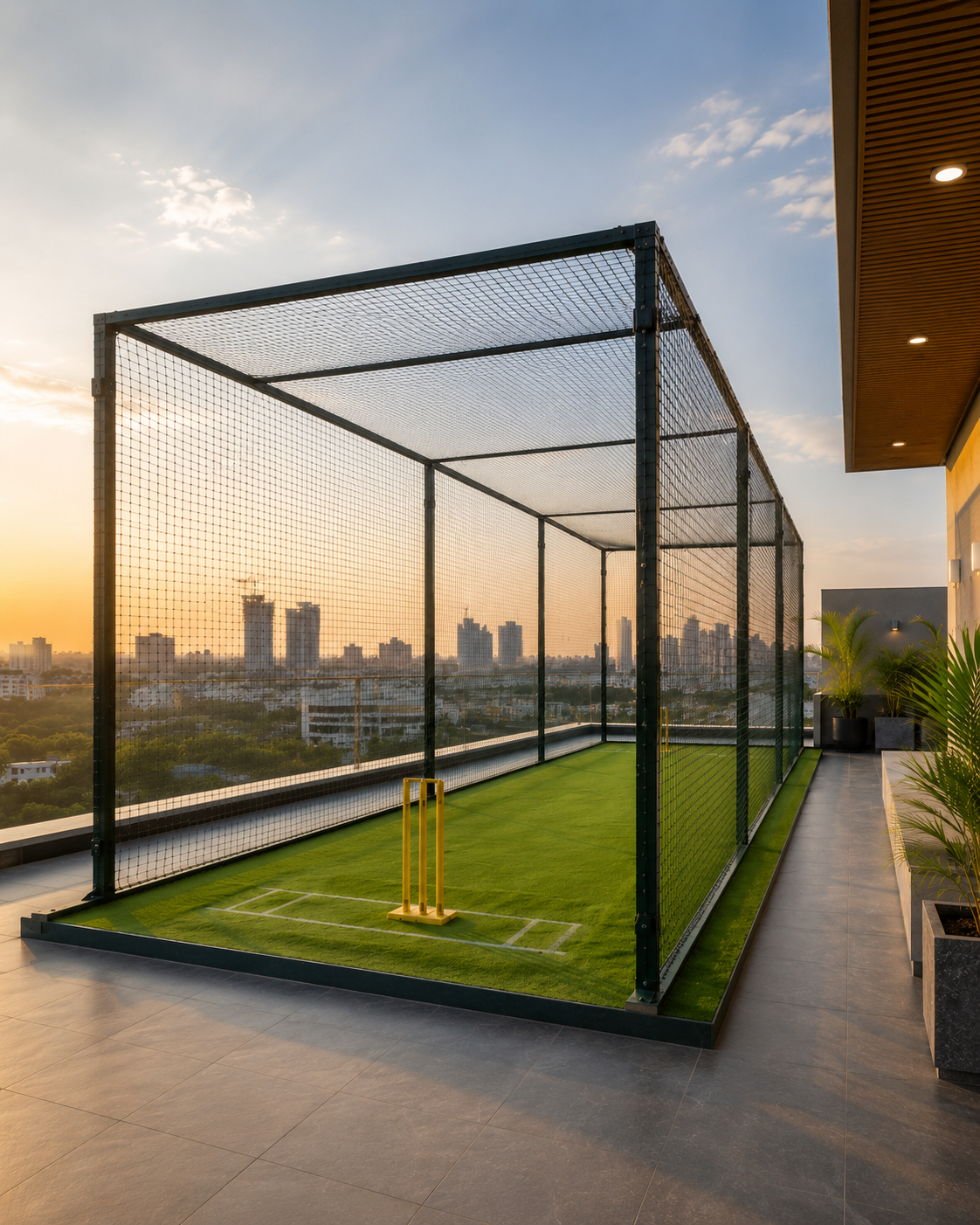 The Aperture Collection — Sports Practice Nets & Ceiling Cloth Hangers (Mobile View 4:5)